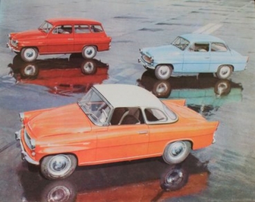 Skoda Octavia Modelprogram 1959 Carbrochure (0931)