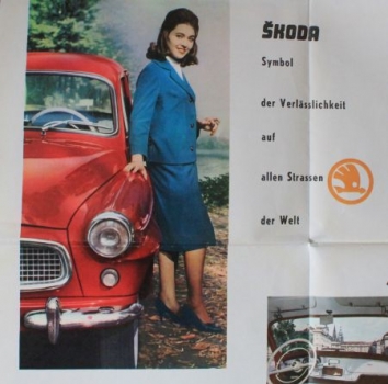 Skoda Octavia Modelprogram 1959 Carbrochure (0931)