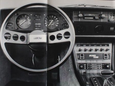 Fiat 130 3,2 Liter Modelprogram 1972 Carbrochure (0923)