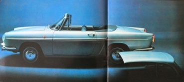 Renault Caravelle 1100 Modelprogram 1958 Carbrochure (0920)