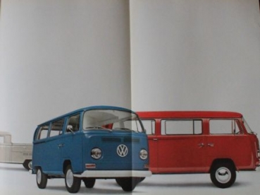 Volkswagen T2 Transporter Modelprogram 1969 "Der Neue" Carbrochure (1273)