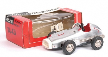 Schuco Micro-Racer Mercedes-Benz 1965 Metallmodell mit Friktionsantrieb in Originalbox (1371)