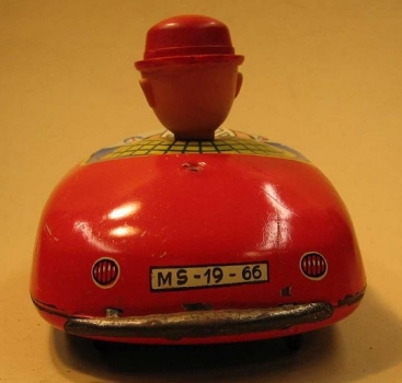 MS Brandenburg Bumpercar with driver 1960 Tinmodel (2644)