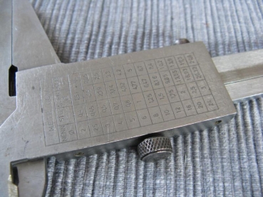 CSE Stiefemayer Caliper 1965 up to 6 inc in original box  Metal (2820)