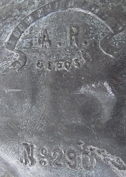 Ashtray 1920 Relief-Automobile-Motive castiron (2903)