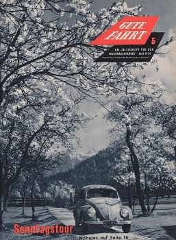 "Gute Fahrt" Volkswagen Magazine 1954 (8410)