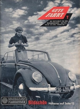 "Gute Fahrt" Volkswagen Magazine 1953 (8418)