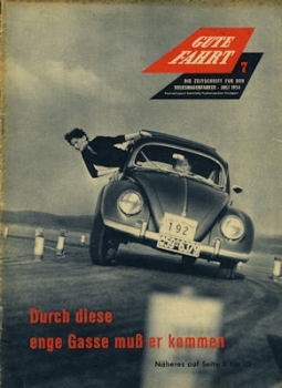 "Gute Fahrt" Volkswagen Magazine 1954 (8421)