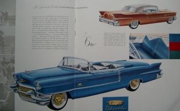 Cadillac Modelprogram 1956 Carbrochure (7784)