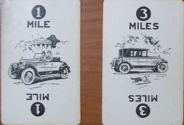 Parker "Tournig - The famous Automobil Cardgame" 1926 Kartenspiel (9219)