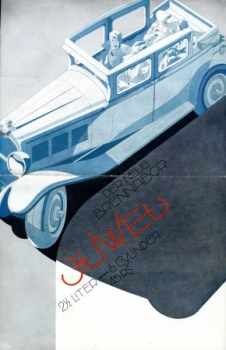 Brennabor Juwel 2,5 Liter 45 PS Reuters Modelprogram 1929 (S0185)
