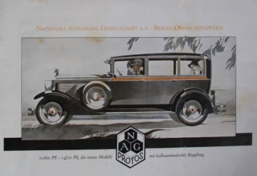 NAG Protos 12/60 PS 1928 Modellprogramm (S0056)