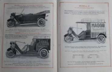 Phaenomobil Threewheelcar Modelprogram 1910 (S0082)