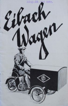 Eibach Lieferwagen Modellprogramm 1925 (S0109)