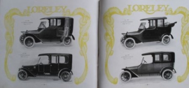 Ley Maschinenfabrik Loreley Motorcar Modelprogram 1914 (S0125)
