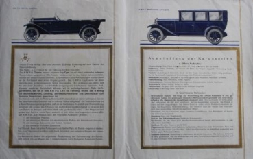Ley Fourcylinder 8/36 PS Modelprogram 1924 (S0127)