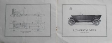 Ley Maschinenfabrik Automobiles Modelprogram 1915 (S0130)