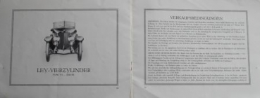 Ley Maschinenfabrik Automobiles Modelprogram 1915 (S0130)