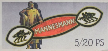 Mannesmann 5/20 PS Modellprogramm 1924 (S0132)