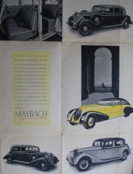 Maybach Type SW 35 140 PS Modelprogram 1935 (S0135)