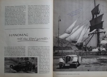Hanomag "Der Anlasser" Factorymagazine 1936 (S0139)