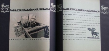 Dixi Kraftwagen Modelprogram 1923 (S0163)