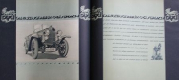 Dixi Kraftwagen Modelprogram 1923 (S0163)