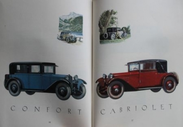 Steyr Automobiles Modelprogram 1927 (S0169)