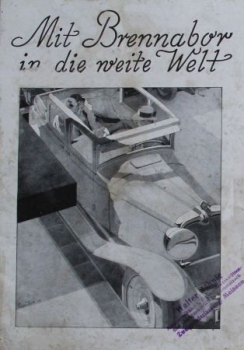 Brennabor 6 PS "Mit Brennabor in die weite Welt" 1929 (S0182)