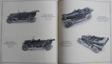 Dixi Automobiles Modelprogram 1913 (S0197)