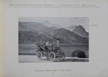 Duerkopp Motorcar Modelprogram 1902 (S0206)