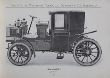 Duerkopp Motorcar Modelprogram 1902 (S0206)