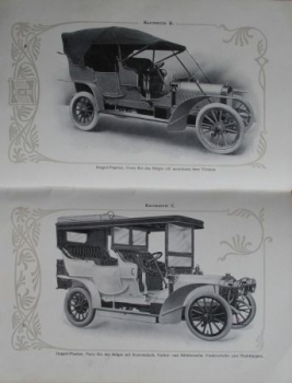 Hexe Motorcar Modelprogram 1907 (S0209)