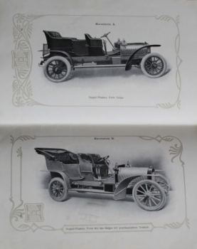 Hexe Motorcar Modelprogram 1907 (S0209)