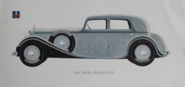 Audi Front Type UW Modelprogram 1933 (S0270)