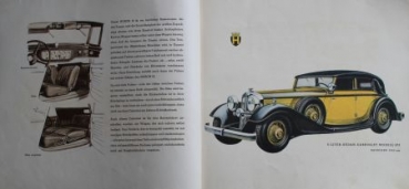 Horch 12 Cylinder Modelprogram 1933 (S0351)