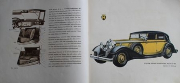 Horch 12 Zylinder Modellprogramm 1933 (S0351)