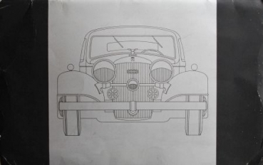 Horch 850 Modellprogramm 1936 (S0352)