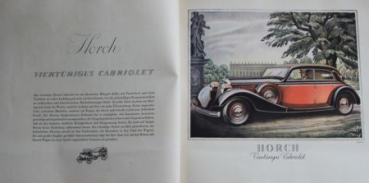 Horch 830 B Modelprogram 1933 (S0355)