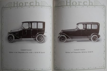 Horch Automobile Modellprogramm 1915 (S0357)