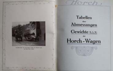 Horch Automobiles Modelprogram 1915 (S0357)