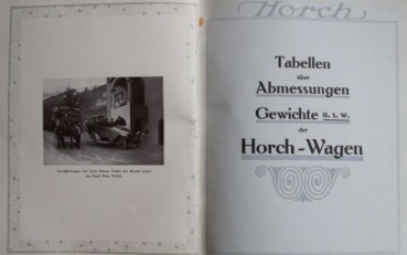 Horch Automobile Modellprogramm 1915 (S0357)