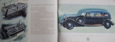 Horch 92 PS 3,8 Liter Eightcylinder Modellprogram 1938 (S0358)