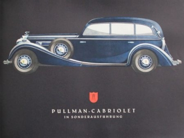 Horch 5 Liter Achtzylinder Modellprogramm 1939 (S0359)