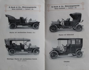 Horch Motorcar Modelprogram 1906 (S0362)