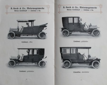 Horch Motorcar Modelprogram 1906 (S0362)