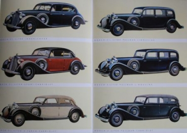 Horch Modelprogram 1938 (S0364)