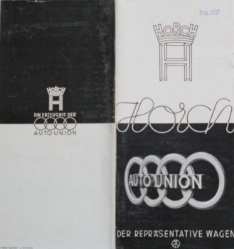 Horch Modelprogram 1937 (S0365)