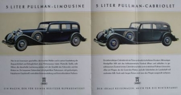 Horch Modelprogram 1937 (S0365)