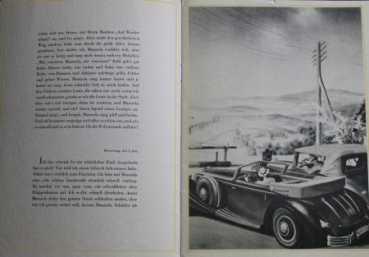 Horch "Aus dem Tagebuch der Manuela II" Modellprogramm 1938 (S0367)